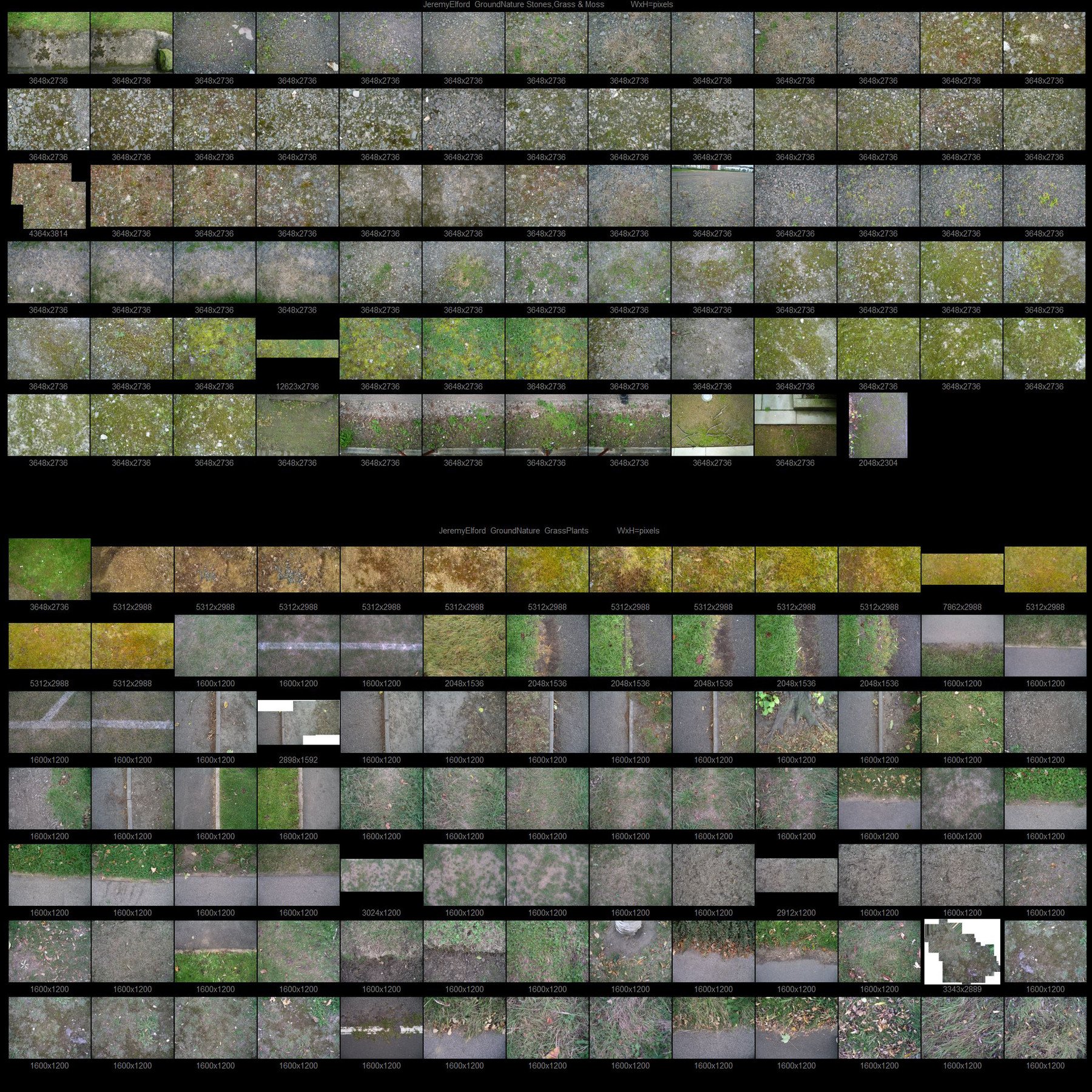 ArtStation - Ground Texture Reference 1 - Nature | Resources