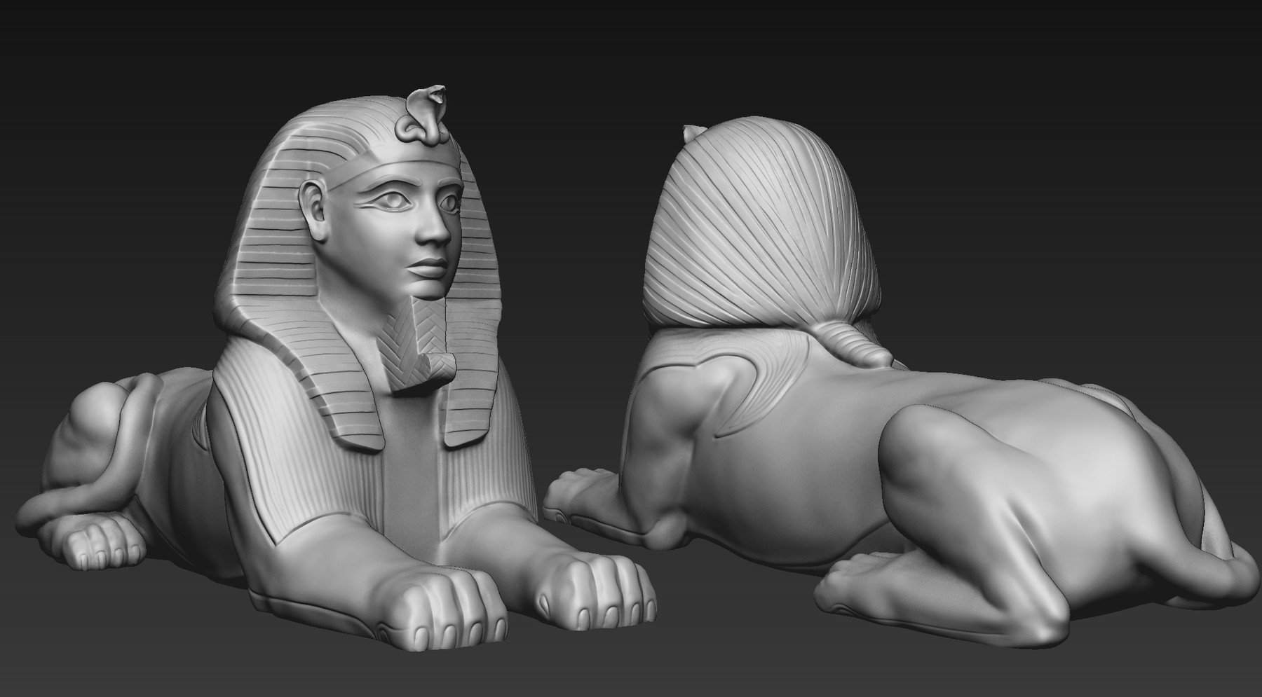 3d model Sphinx