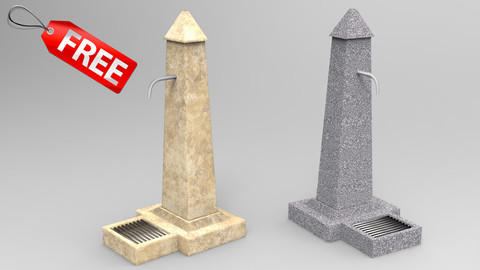 Fountain 3D Model