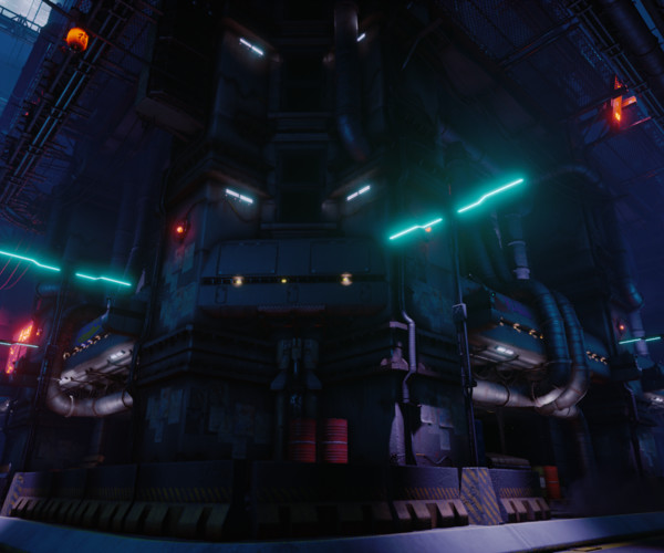 ArtStation - Citypunk / Kitbash Props Cyberpunk - Unreal Engine 4 ...