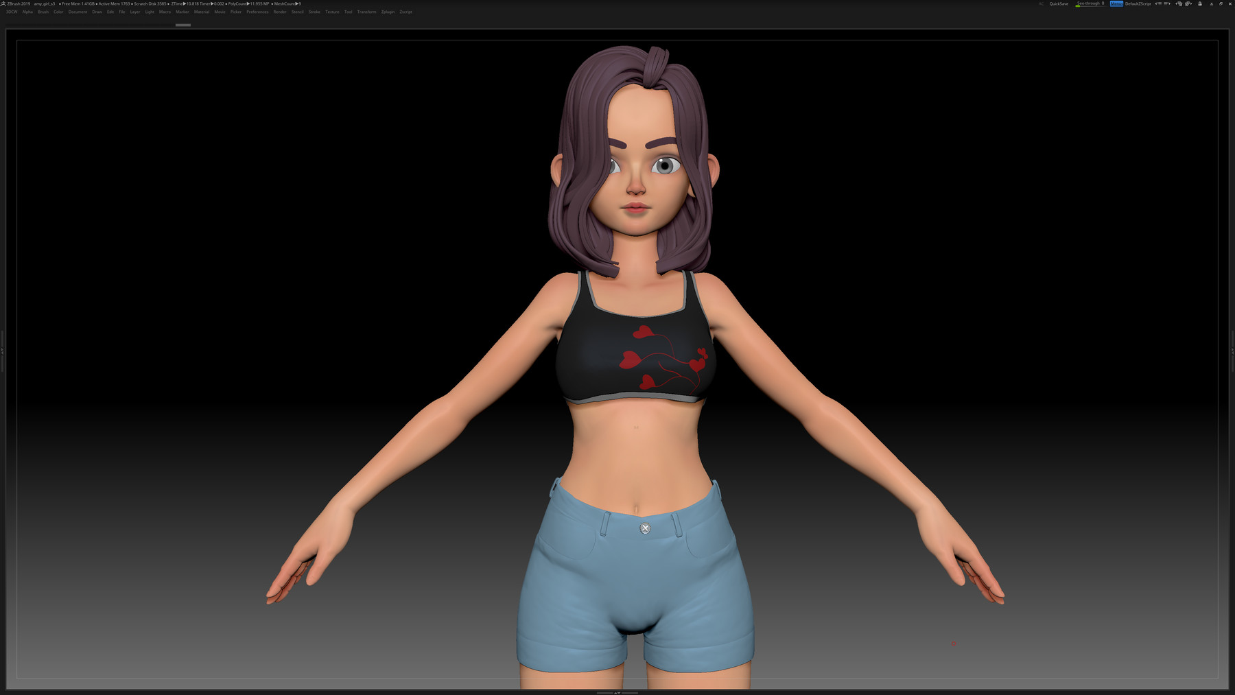 3d Store Zbrush And Blender Character Models Download