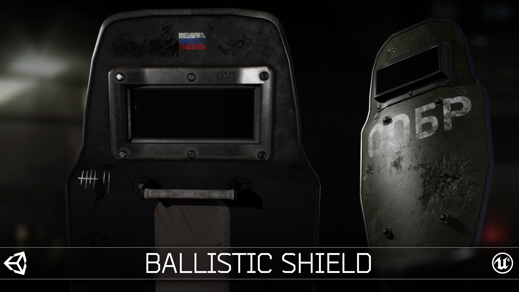 ArtStation - Ballistic Shield