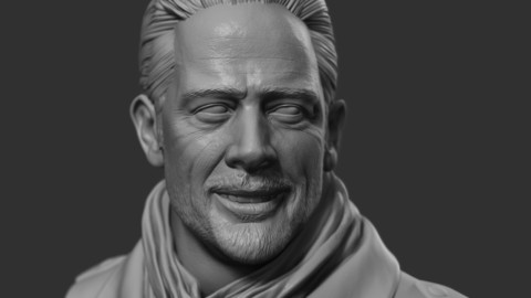 Negan - The Walking Dead Head Bust