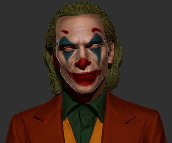 ArtStation - Joker - Joaquin Phoenix v2 3d print model | Resources