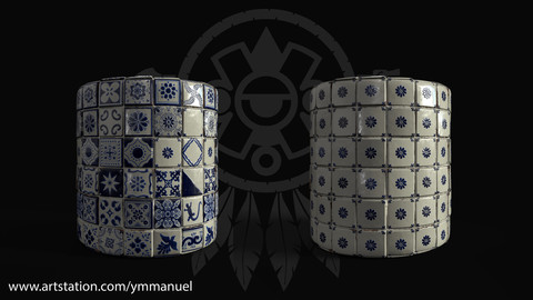 Mexican Talavera Material (*.sbsar)