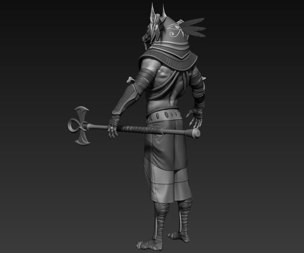 ArtStation - Anubis Zbrush Model | Resources