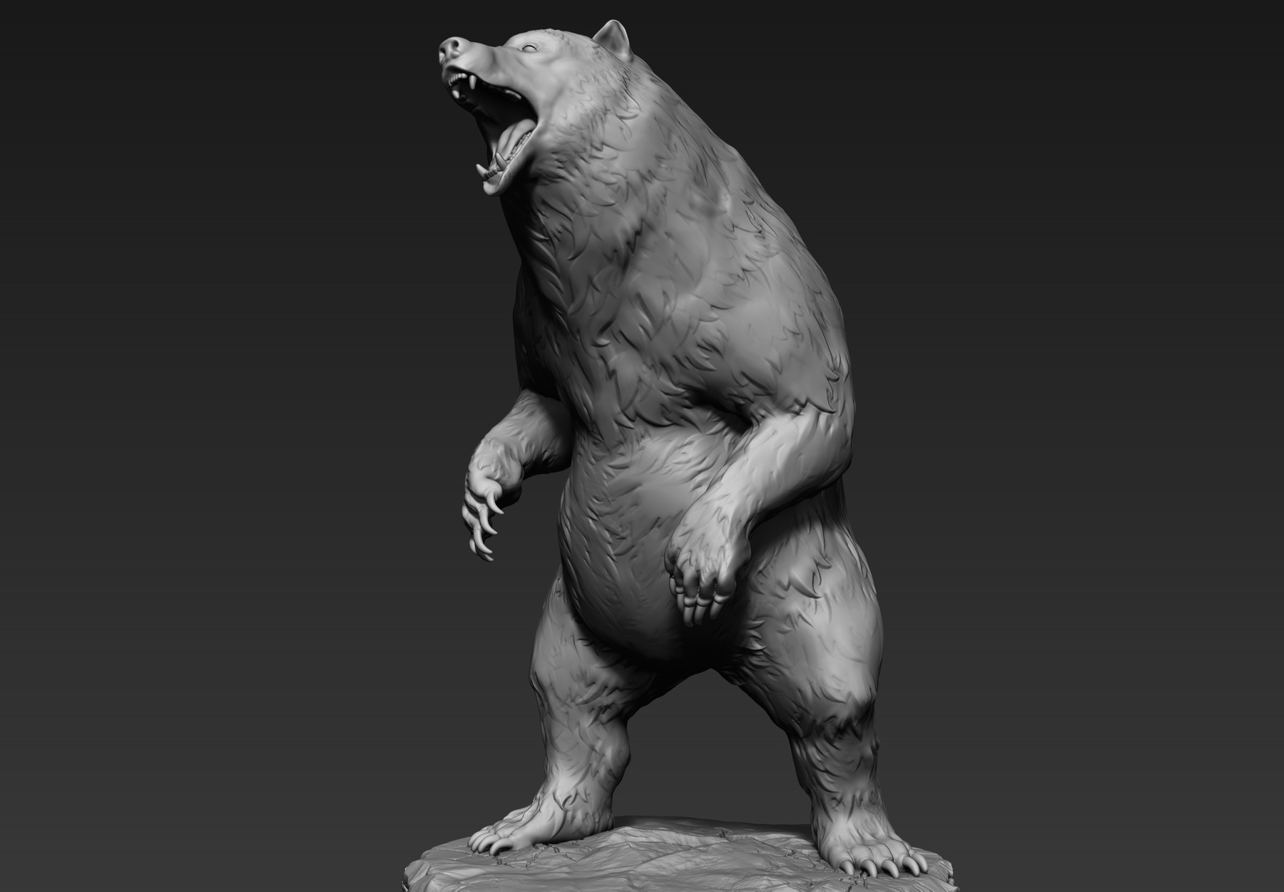 zbrush bear zbrush bear