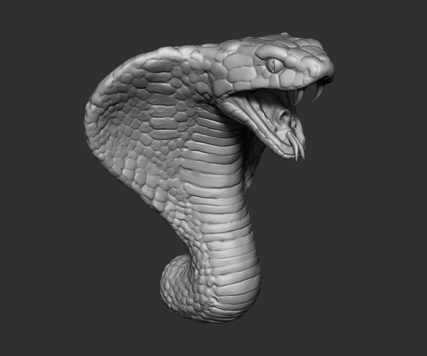 ArtStation - Cobra Head 3d Printable | Resources