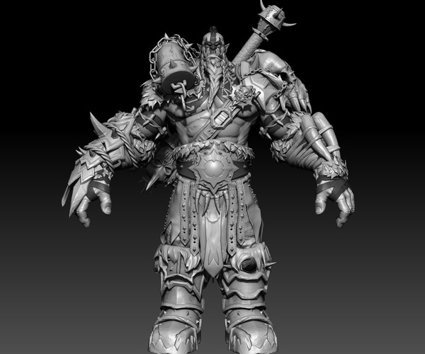 ArtStation - Orc Zbrush | Resources