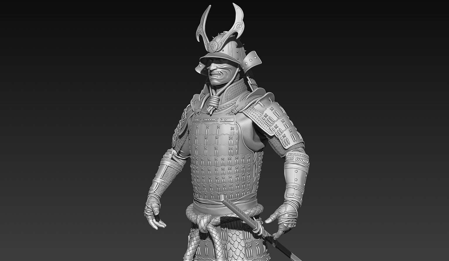 ArtStation - Samurai Armor Zbrush | Resources