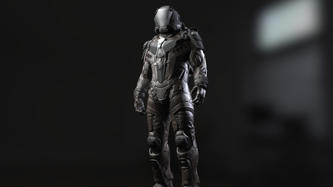 Space Suit Zbrush