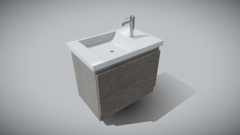 Bathroom cabinet (Sink)
