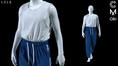 Mens Top & Training Pants