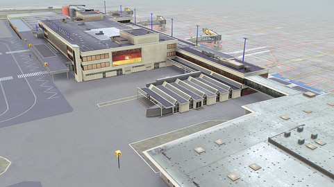Airport Terminal Schonefeld EDDB