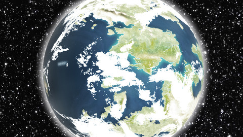 Alien planet (Earth type)