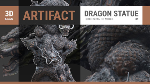 Dragon Statue 3D SCAN