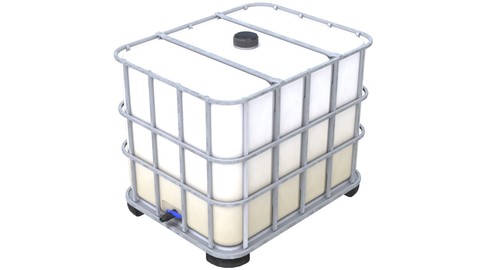 Caged IBC Tote 1