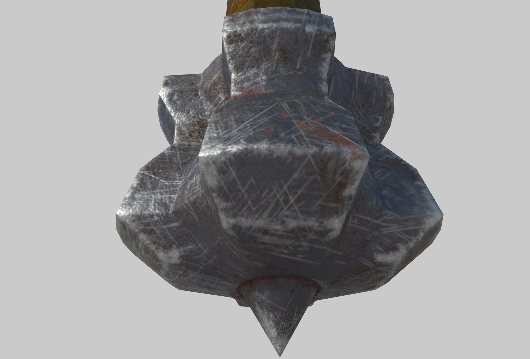 ArtStation Bar Mace Blunt Medieval Weapon Resources