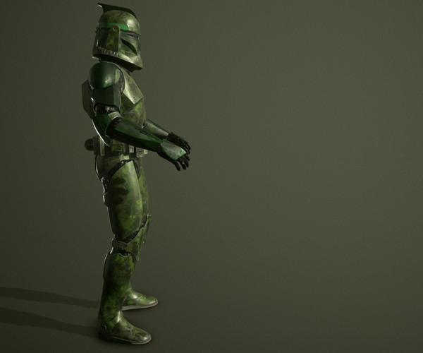 ArtStation - Clone trooper Phase 1 jungle | Resources