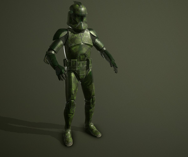 ArtStation - Clone trooper Phase 1 jungle | Resources