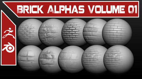 Brick Alpha Pack Volume 01