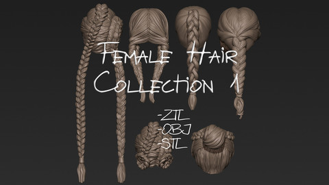 Female Hair Collection 1