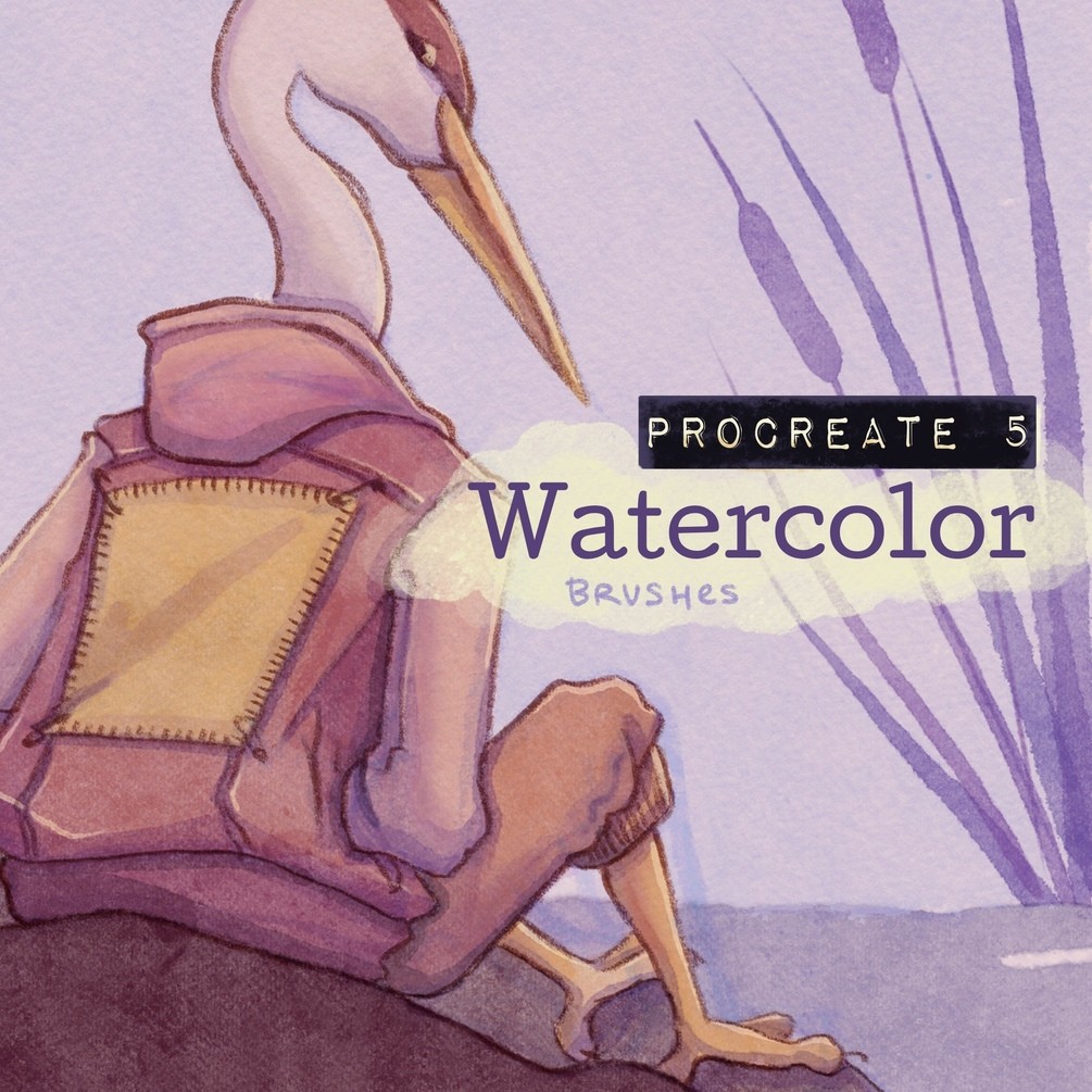ArtStation Procreate Watercolor Brushes Brushes