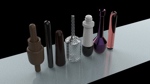 Designed skittles - various materials