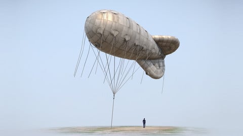 WW2 Barrage Balloon 01