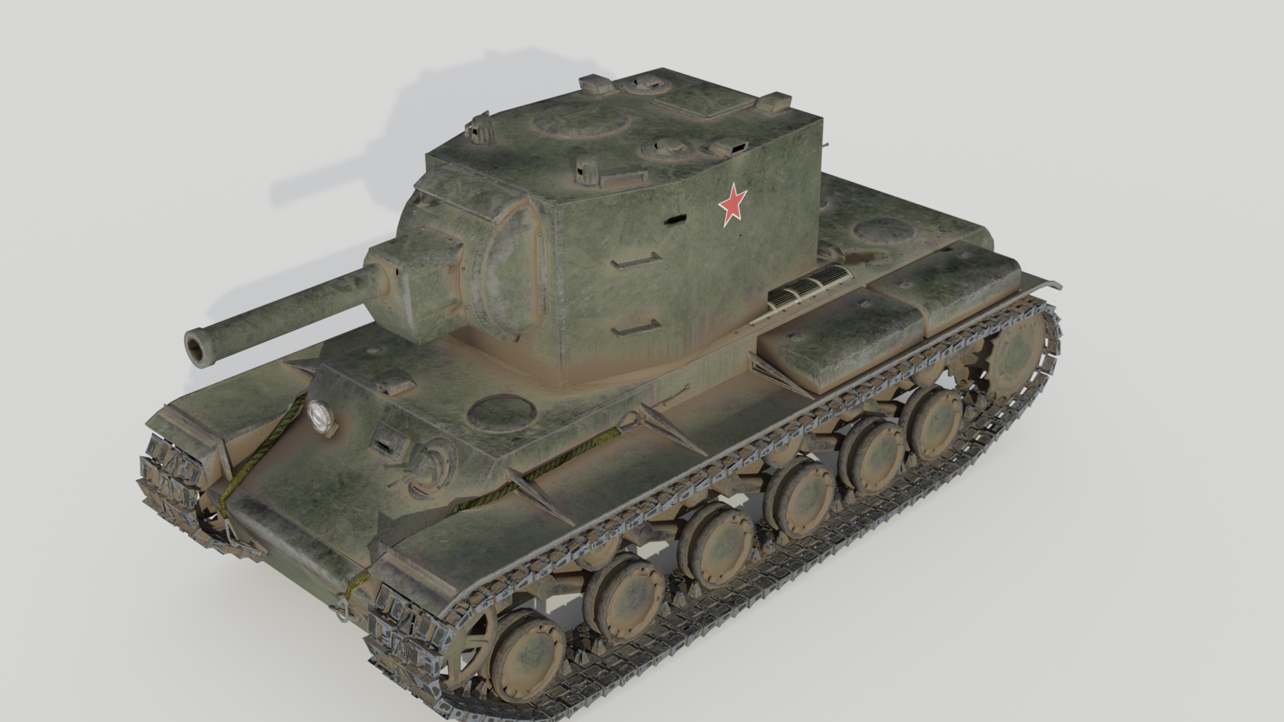 ArtStation - KV 2 Soviet Heavy Tank | Resources