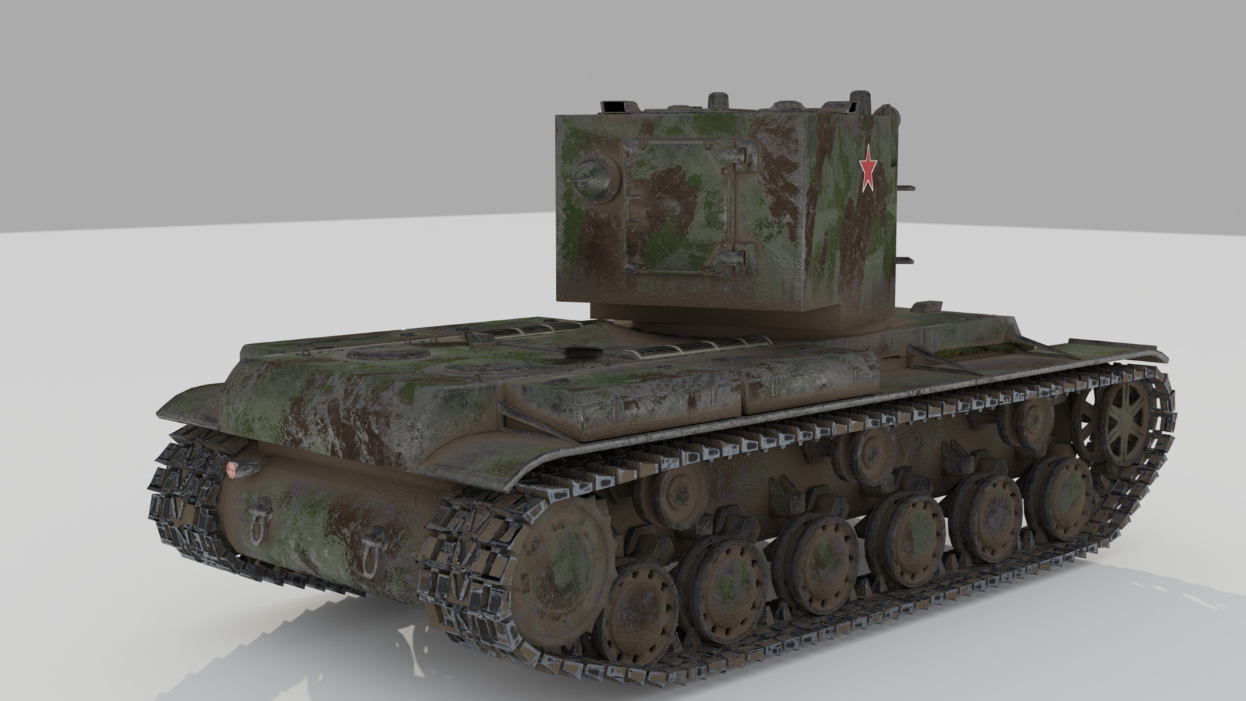 ArtStation - KV 2 Soviet Heavy Tank | Resources