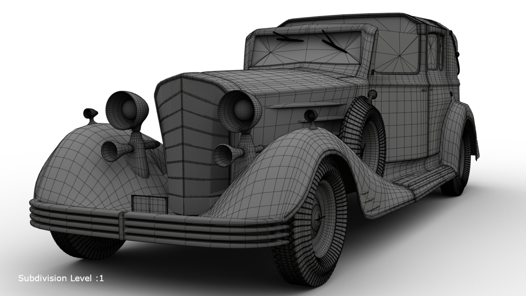 ArtStation - Cadillac V-16 town car 1933 | Resources
