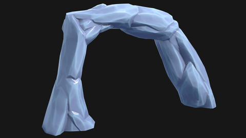 Stylized Ice Formations