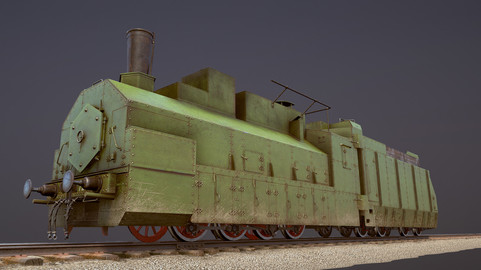 Armored Train PR-35 Locomotive