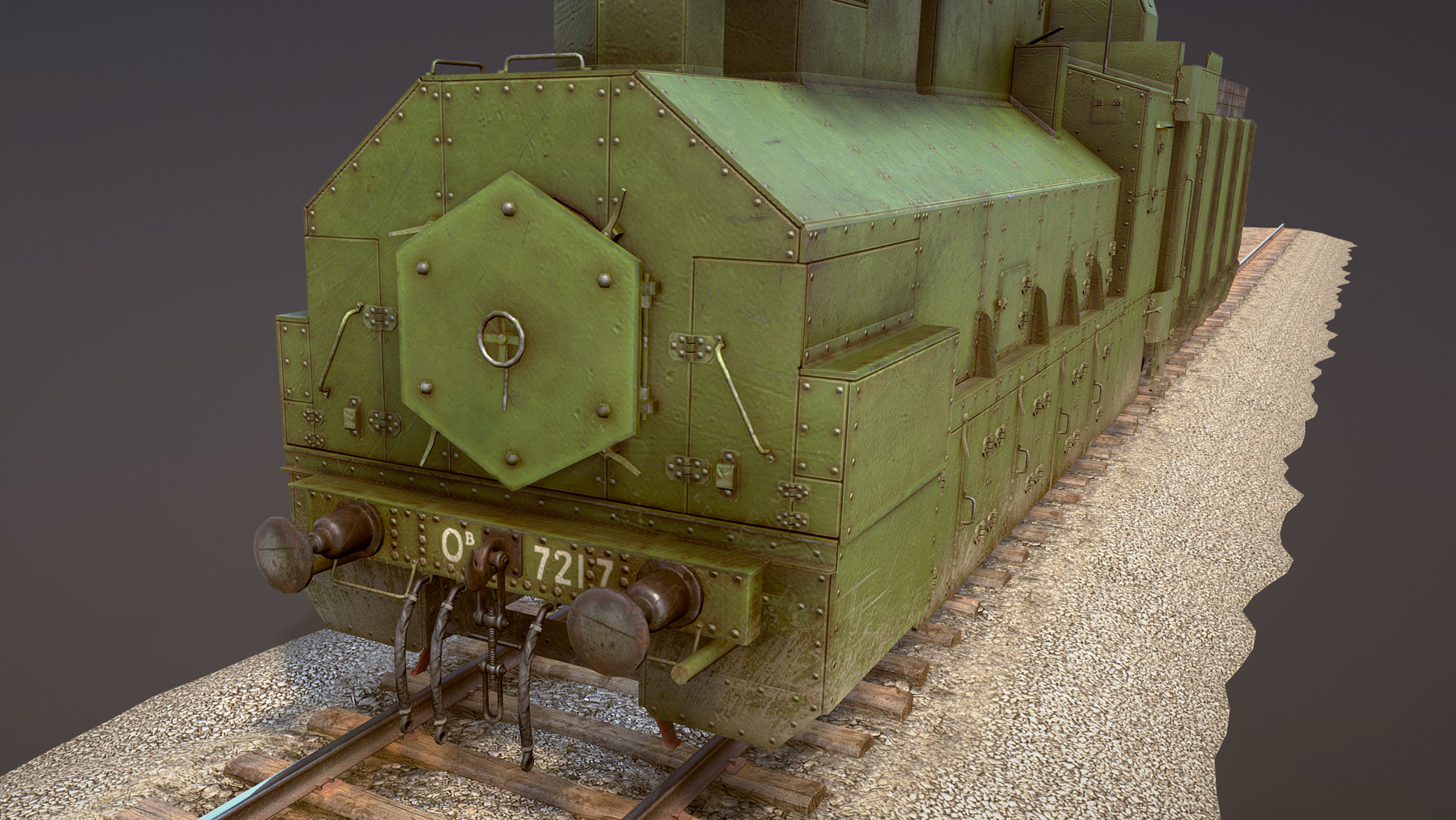 トランペッター 1/35 Railway Transport Carrier