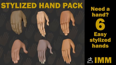 Stylized Hand Pack