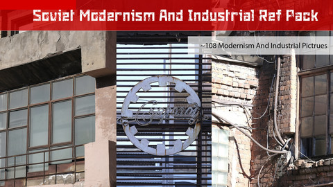 Soviet Modernism And Industrial References Pack 1