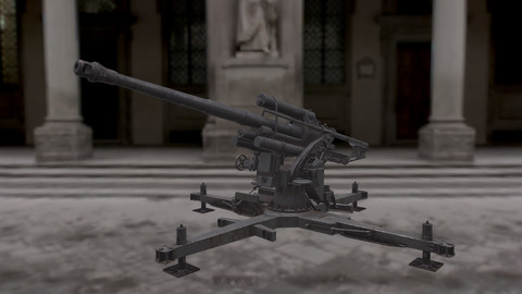 88mm Flak  88mm Flukabwehrkanone