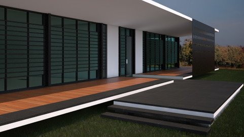 Capuchino House by DOCE Ingenieros Arquitectos - Autodesk Revit 3D model