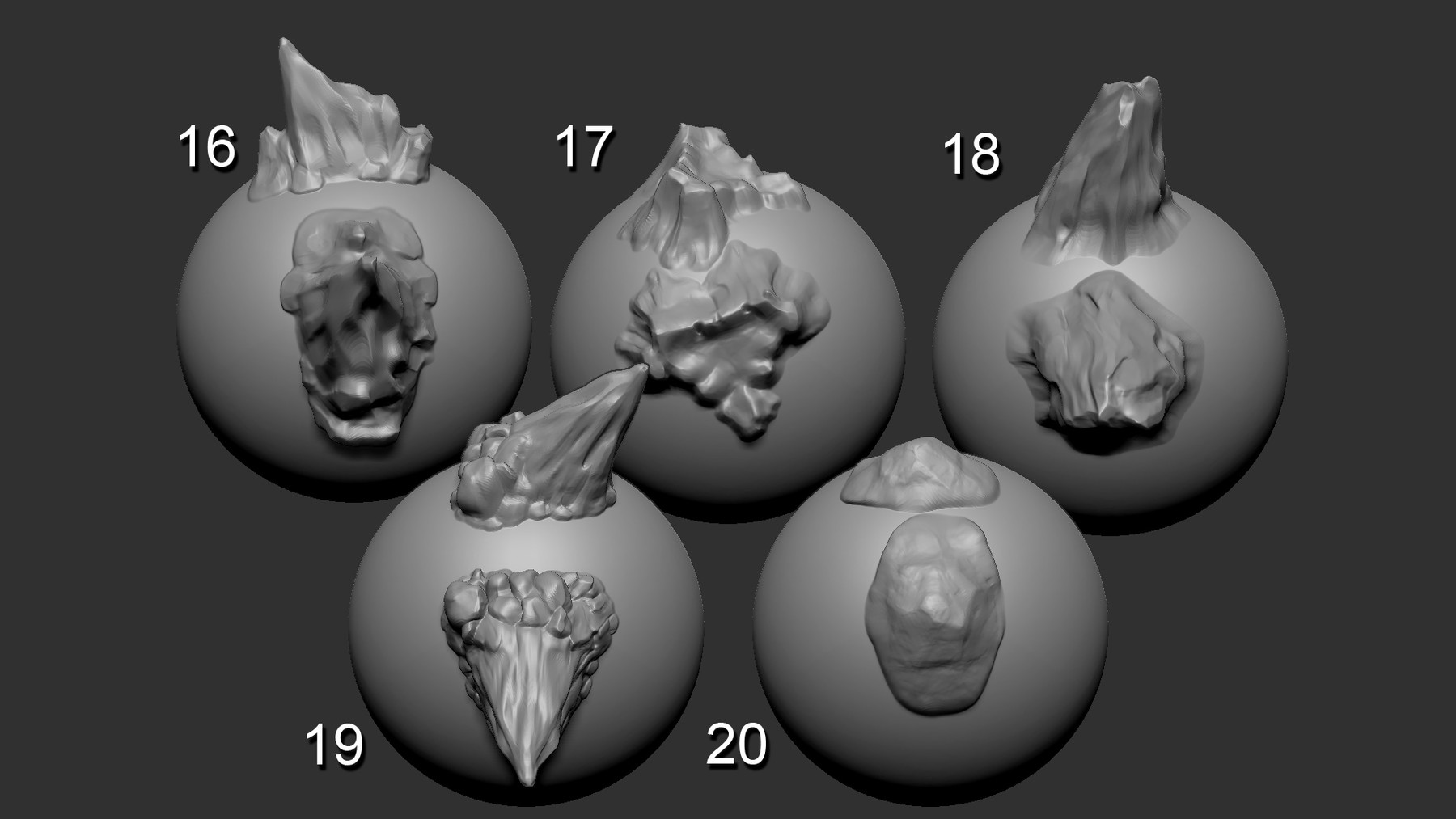formations zbrush