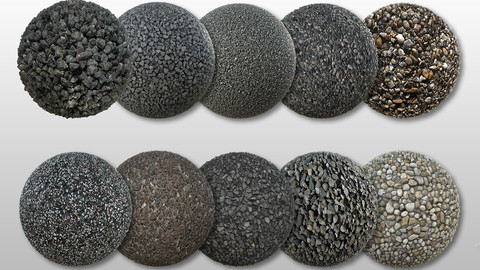 Gravel 01 - PBR