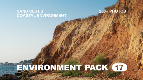 Env Pack 17 / Sand cliffs and Coastal environment / Reference pack
