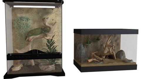 Reptiles terrarium Decoration