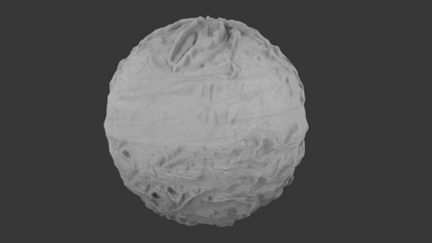 SEAMLESS CREASED CLOTH DISPLACEMENT TEXTURE 3