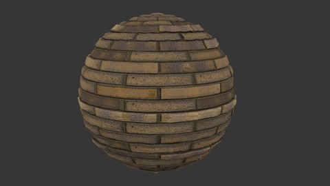 SEAMLESS BROWN BRICK WALL TEXTURE 2