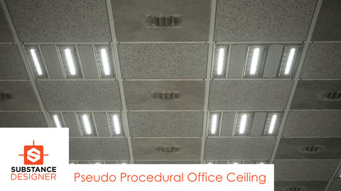 Pseudo Procedural Office Ceiling