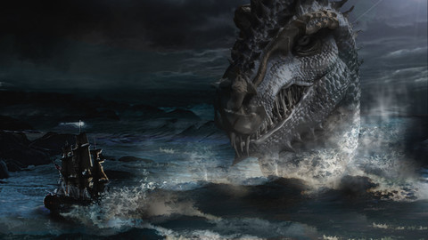 Blue dragon head 3D MODEL