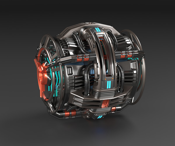 ArtStation - Sci Fi Mega Elements KITBASH - SUBDIVISION READY - Full 3D ...
