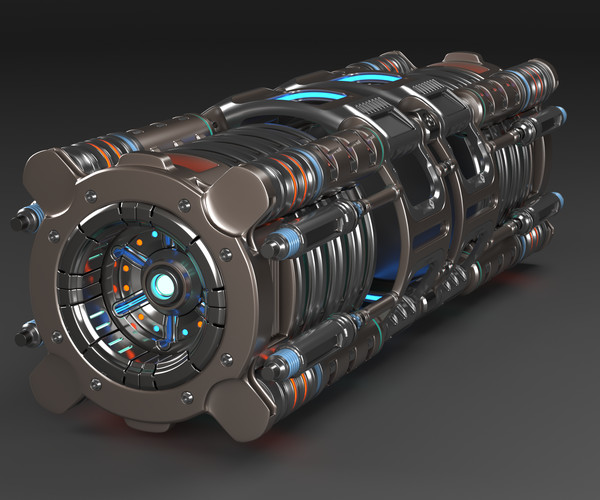 ArtStation - Sci Fi Mega Elements KITBASH - SUBDIVISION READY - Full 3D ...