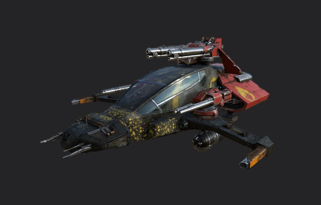 ArtStation - Spaceship Golgafrincham Ark :) | Game Assets